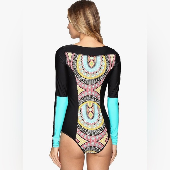 NWT Body Glove Long Sleeve One-piece Swimsuit - Picture 3 of 9